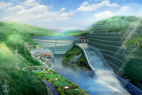 和硕老挝南塔河1号水电站项目